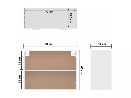 Armoire suspendue 