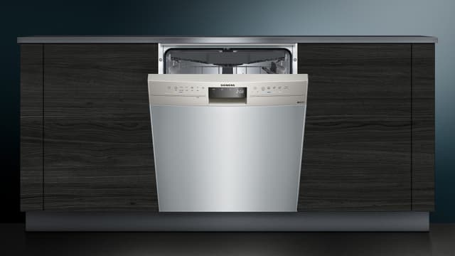 Siemens iQ300 opvaskemaskine SN436I06KS (stål)