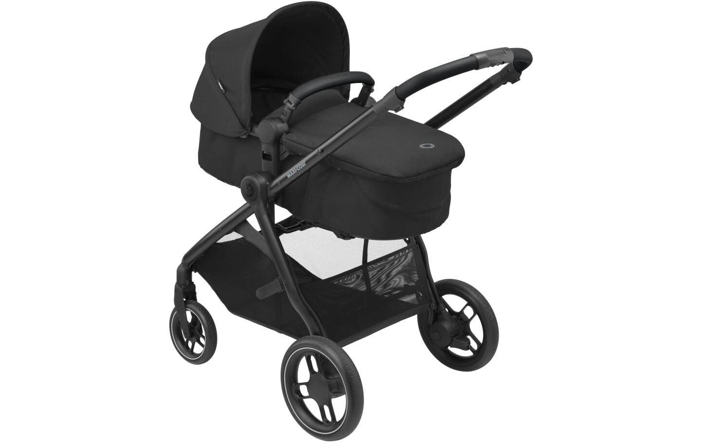 Kinderwagen Zelia 3 Essential Black<br>Praktischer 2-in-1-Kinderwagen mit Sportwagenaufsatz