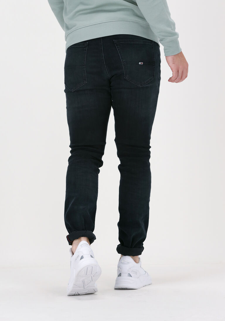 TOMMY JEANS zwarte tommy jeans skinny jeans simon skny dyjbk