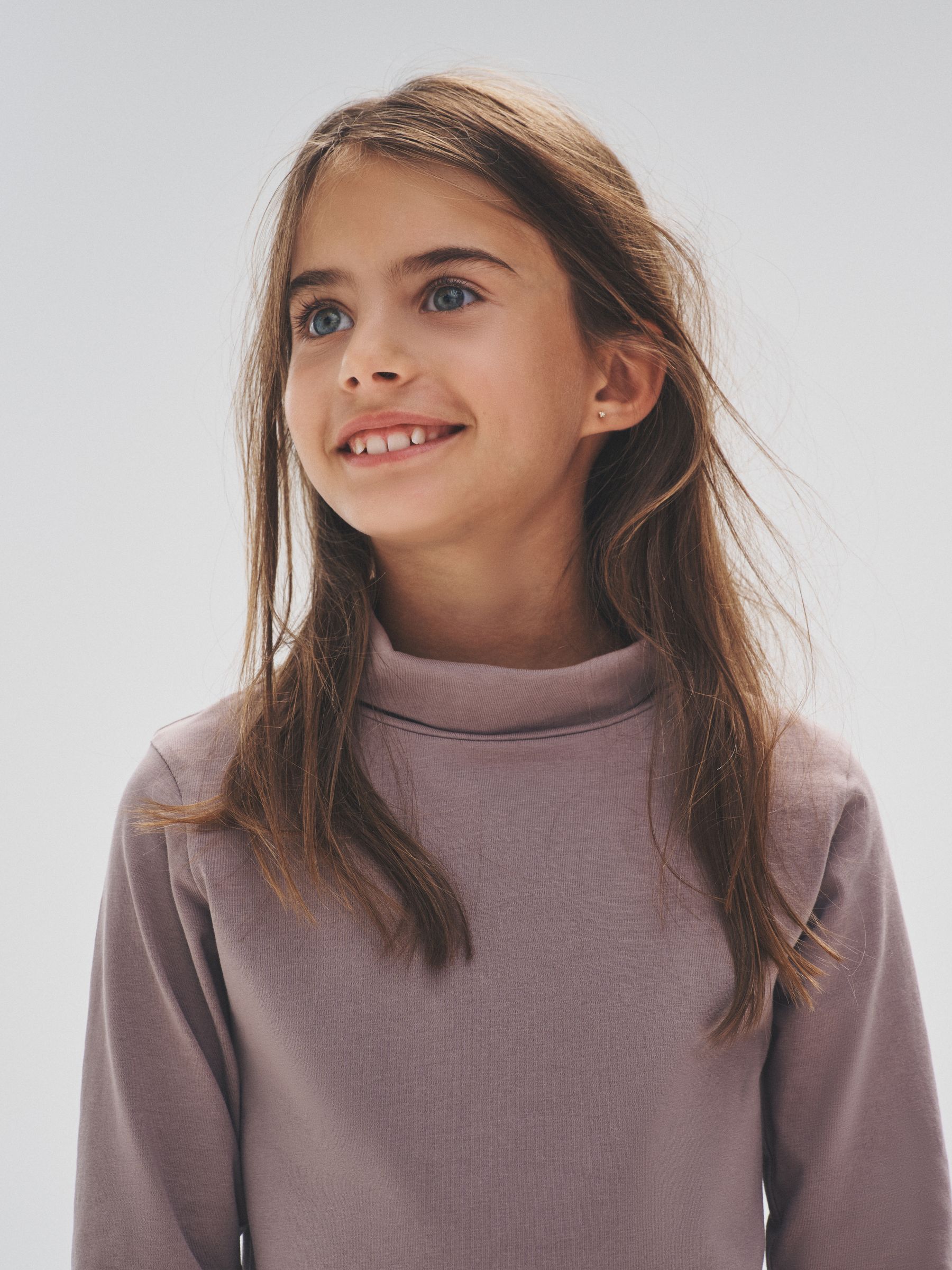 Zwart/grijs/bruin - The Set 3 Pack Long Sleeve Roll Neck Cotton T-Shirts