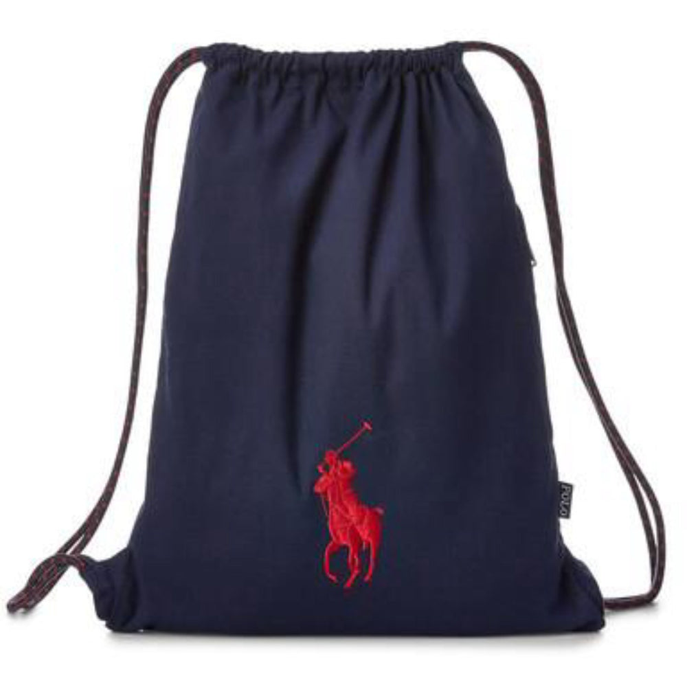 Køb Polo Ralph Lauren Newport Navy Canvas Gym Sack