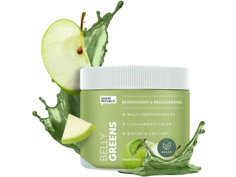 Shape Republic Belly Greens 210 g Nahrungsergänzungsmittel