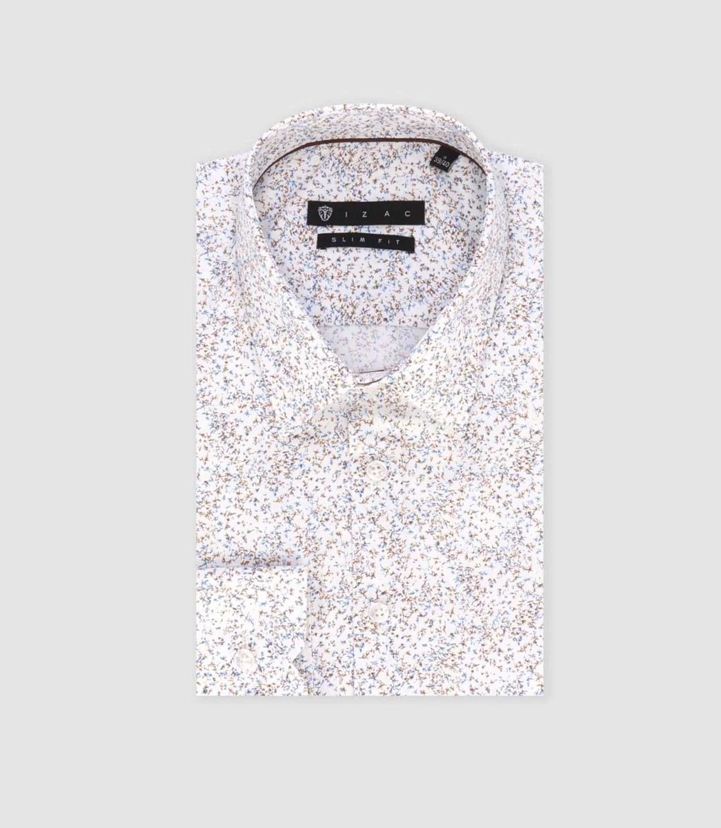 Chemise ville beige 