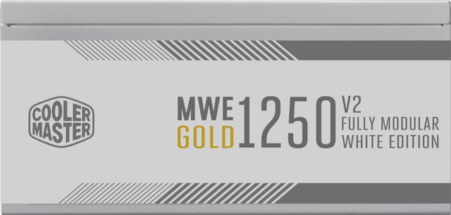 Cooler Master MWE Gold V2 ATX 3.1 1.250W strømforsyning (hvid)