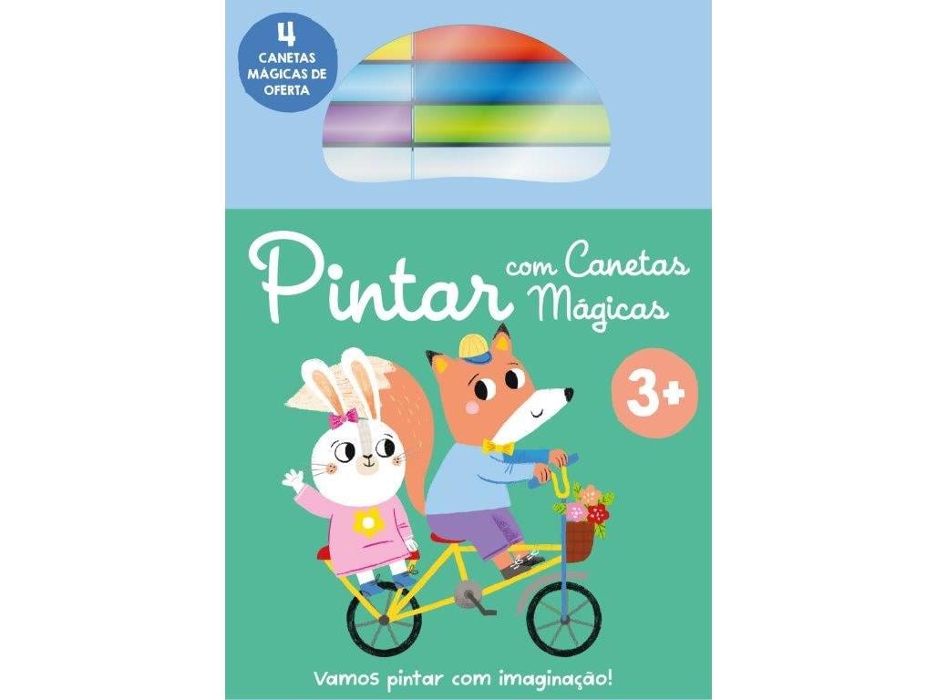 LIVRO PINTAR COM CANETAS MÁGICAS RAPOSA 3
