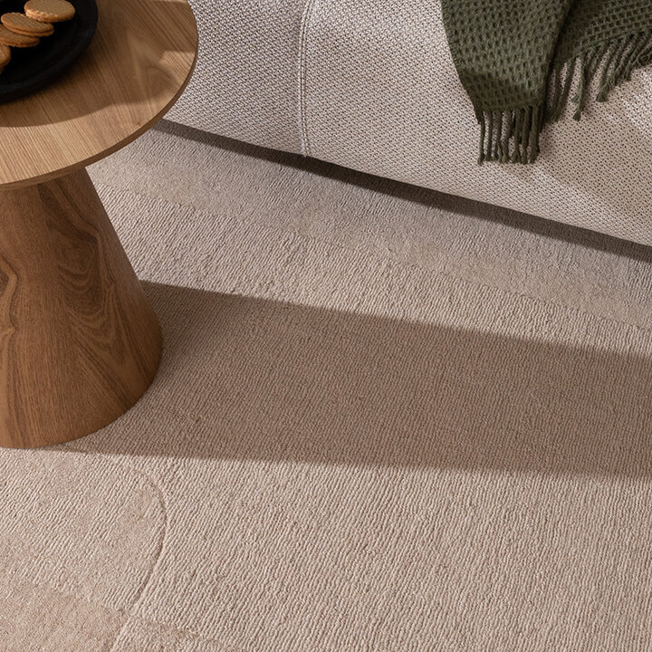 Wollen vloerkleed - Giselle Abstract Beige