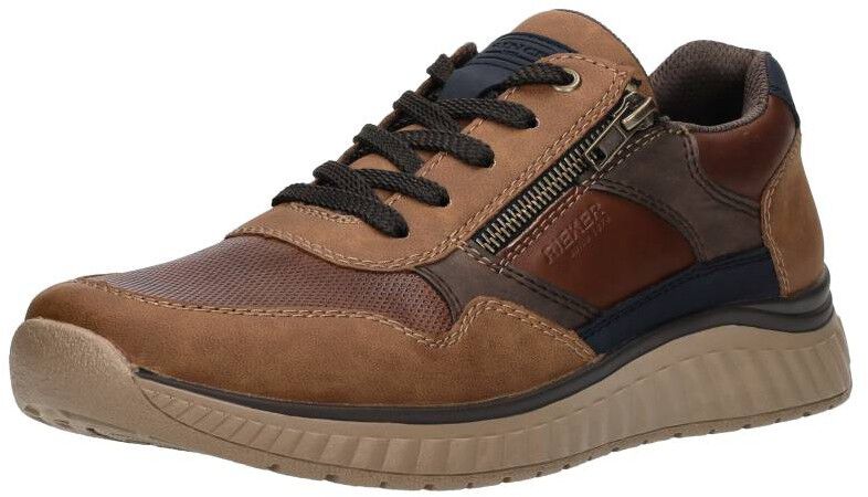 Rieker Veterschoenen Laag cognac