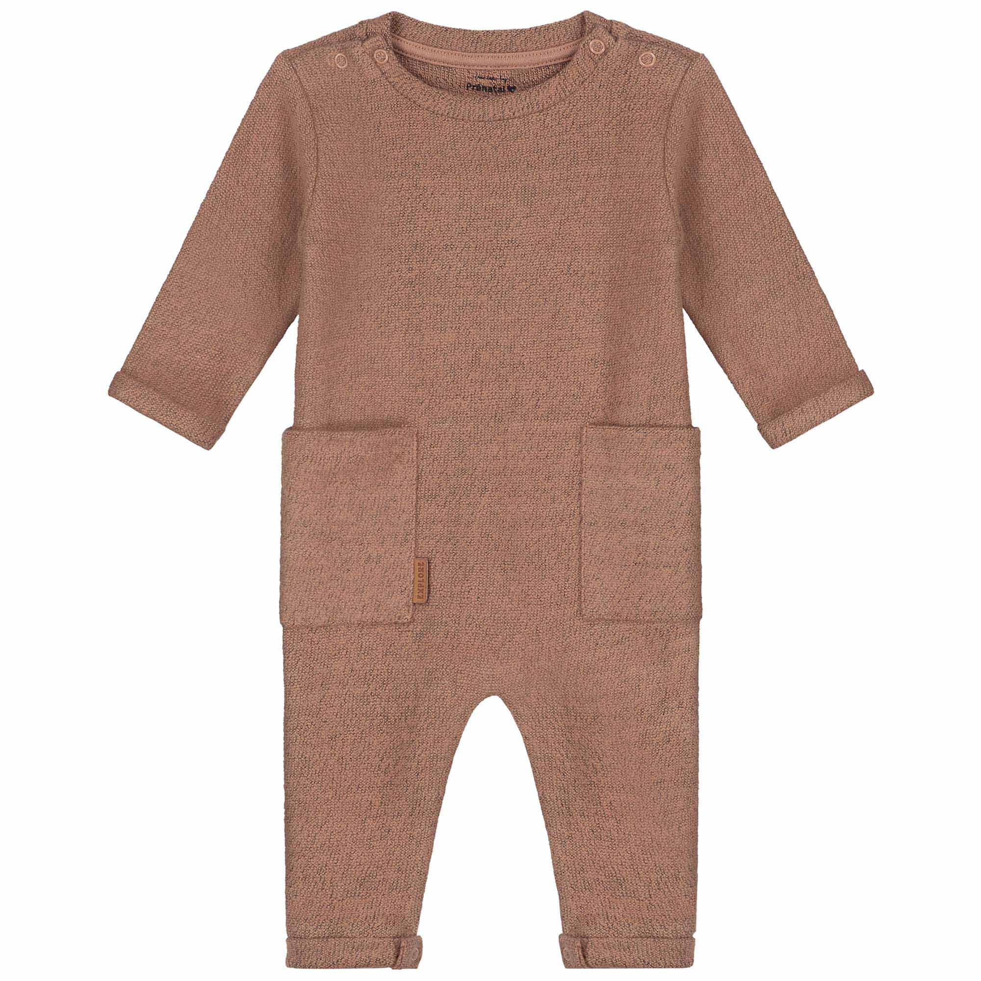 Prénatal baby boxpakje lange mouwen effen rood