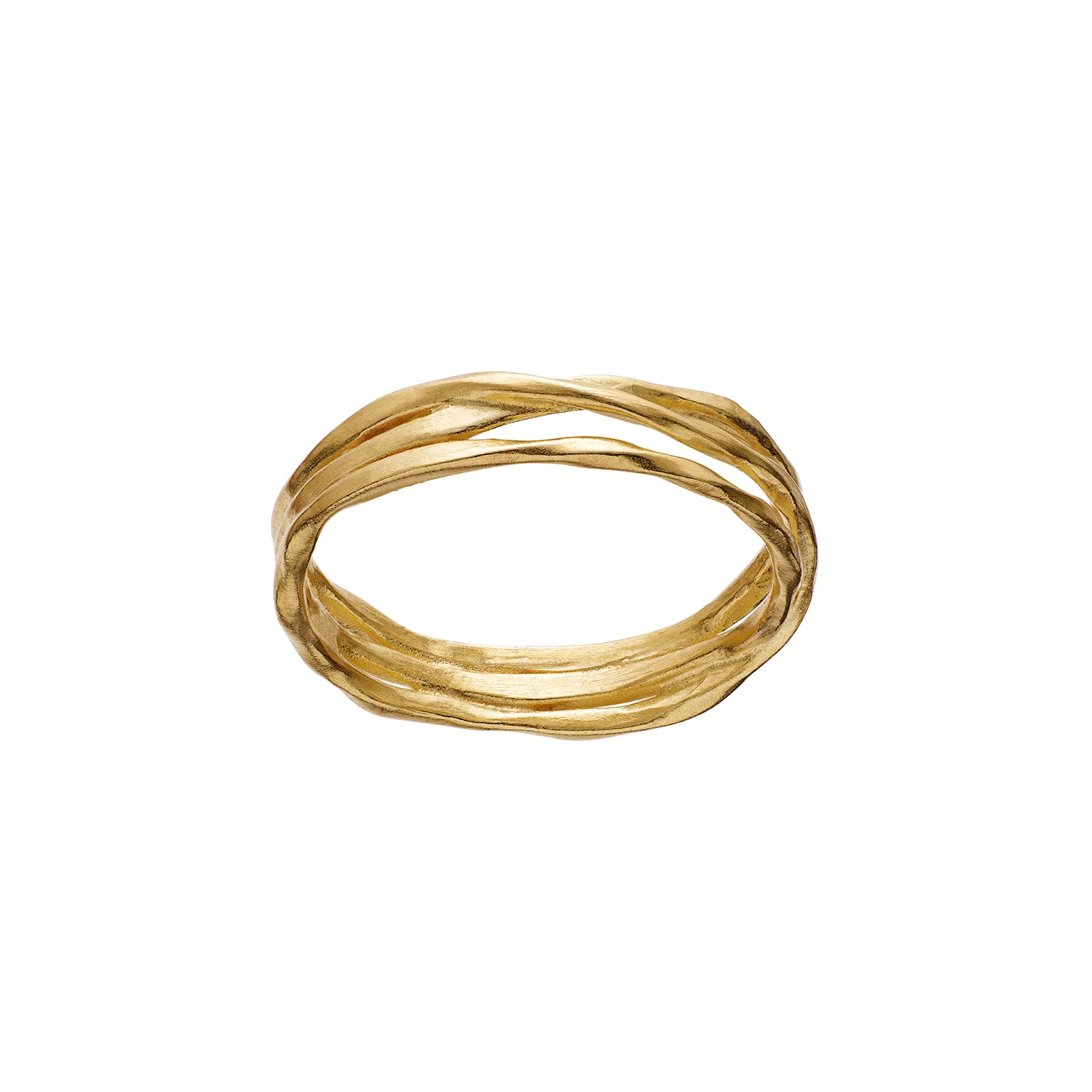 Maanesten Suki Ring 18 kt. Forgyldt Sølv 4794A