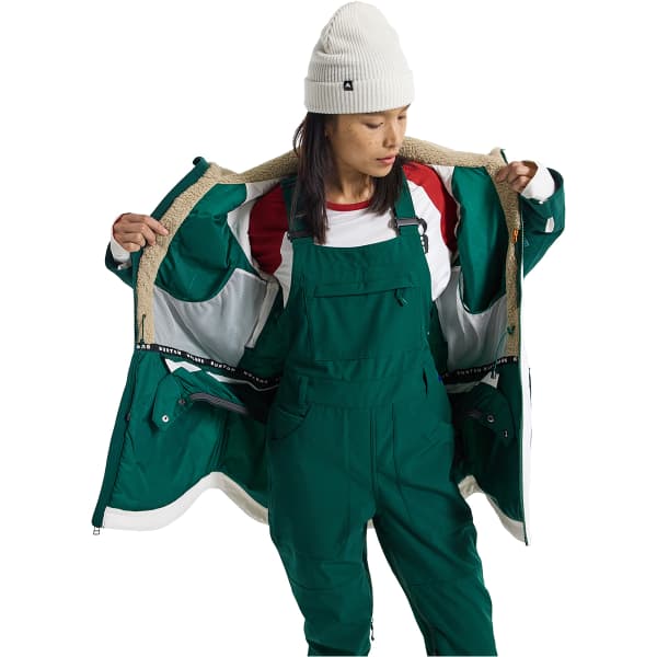 Veste snowboard BURTON W PROWESS JK BOTANICAL GARDEN/STOUT WHITE