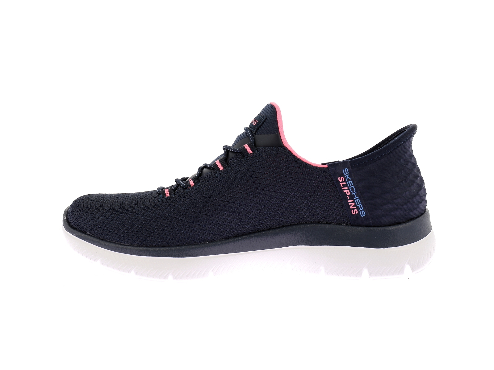 Skechers-SUMMITS DIAMOND DREAM Matières combinées Bleu Rose