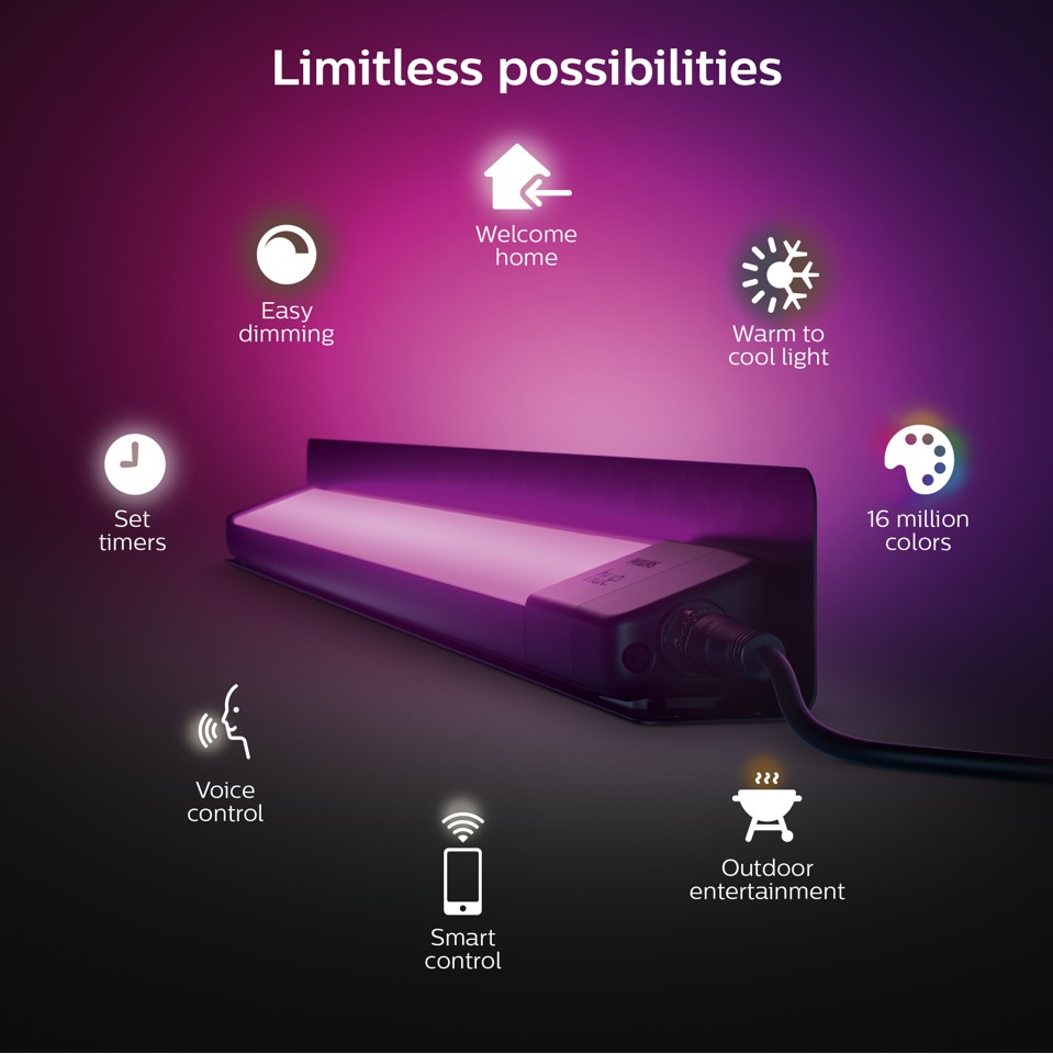 Philips Hue - Amarant Spotlight - White & Color Ambiance