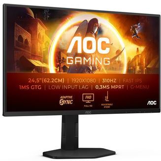 AOC 25G4SXU Gaming Monitor - 24.5'' - Full HD - 310 Hz - IPS-paneel