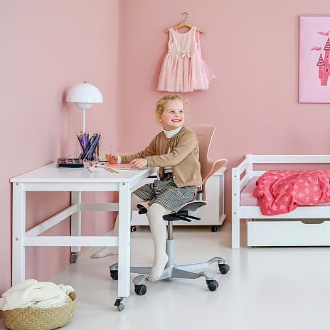 Hoppekids Jonas skrivebord - hvid