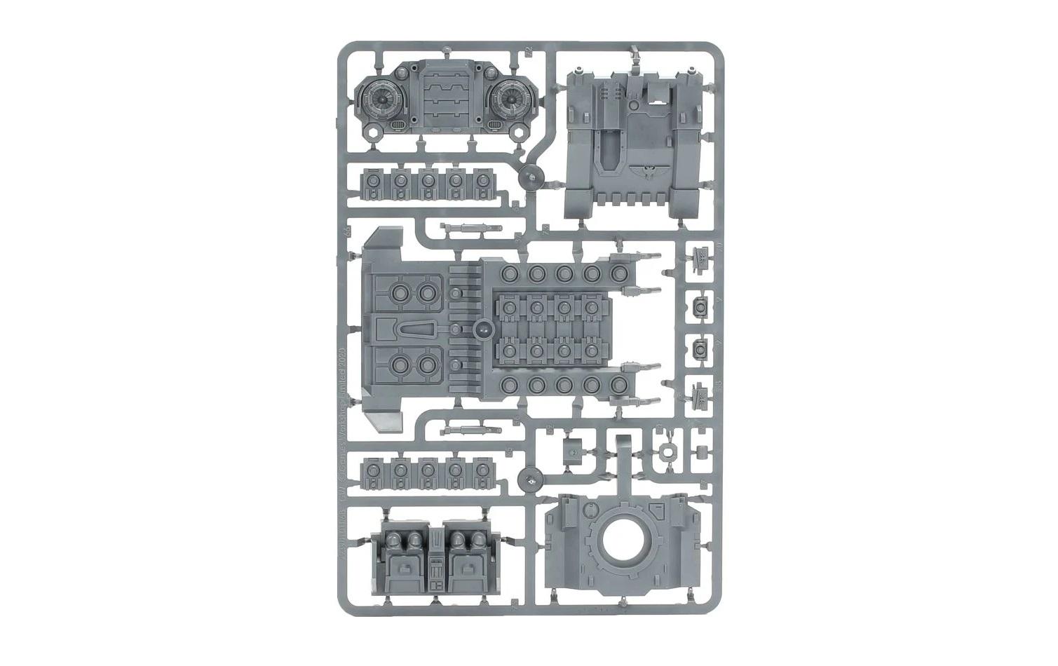Flugzeug Warhammer 40.000 Space Marines Storm SpeederWarhammer 40K Bausatz