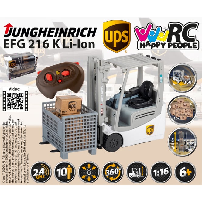 RC Gabelstapler - UPS