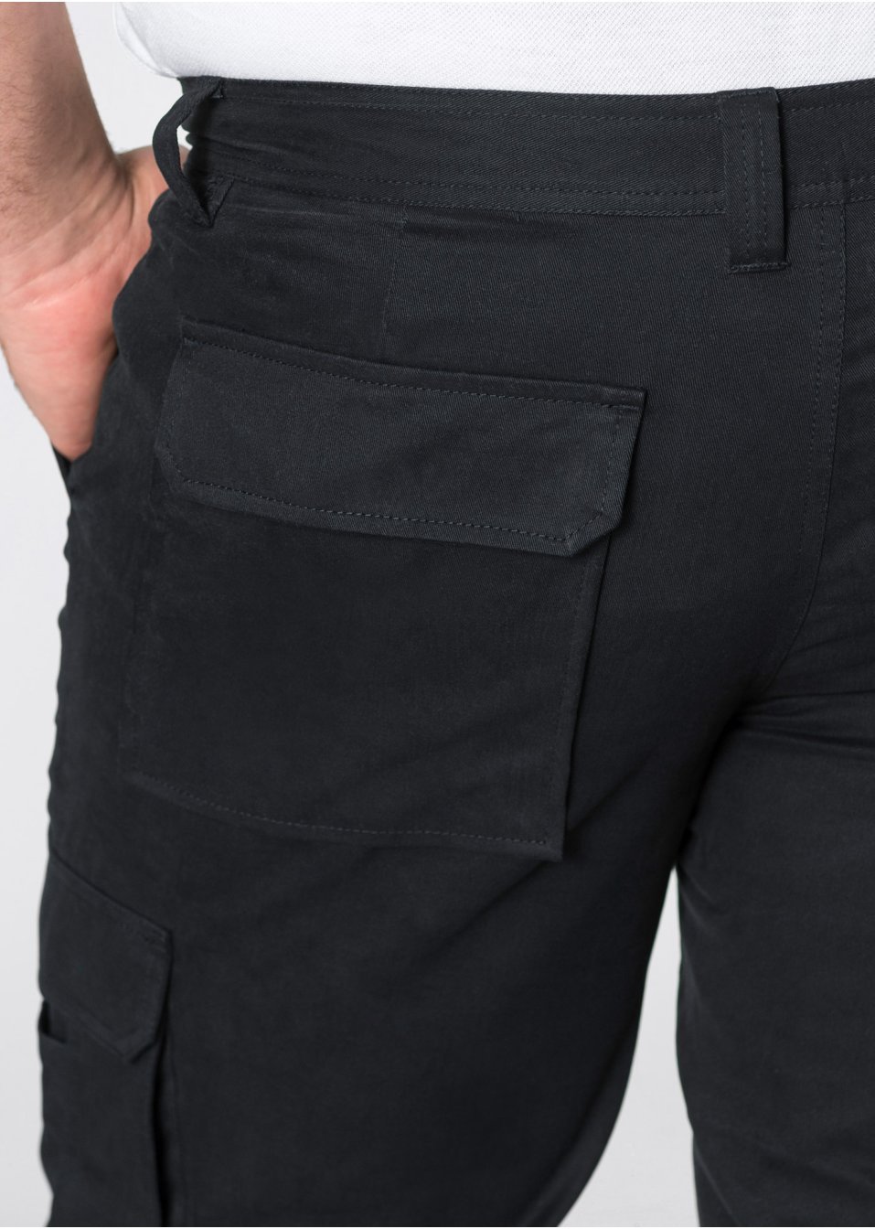 Pantalon cargo regular fit straight