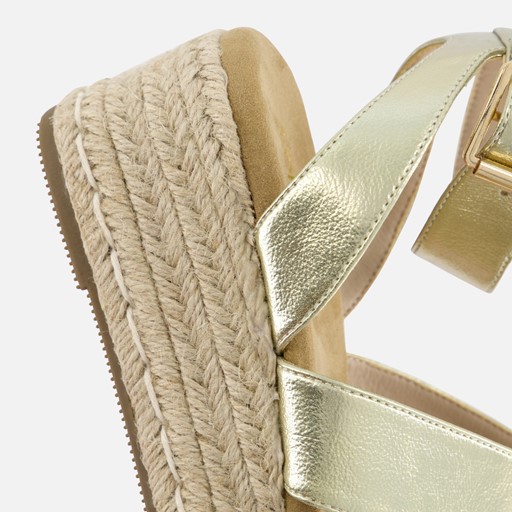 Cellini Espadrilles goud Synthetisch