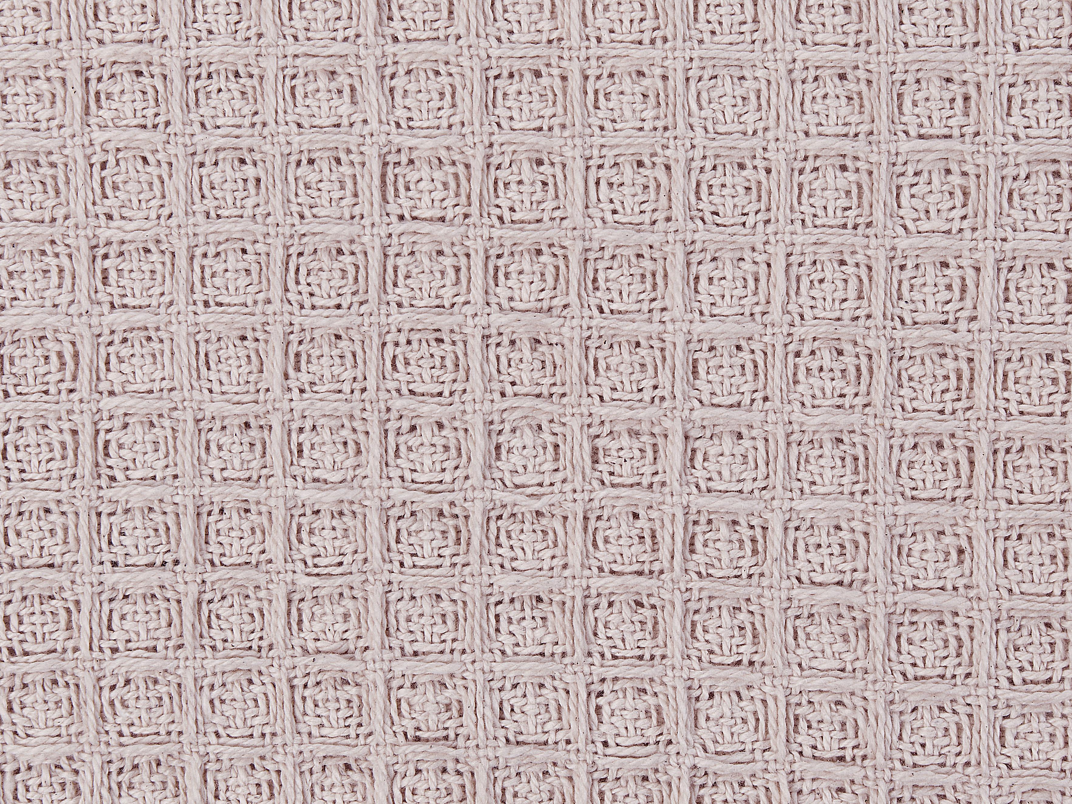 Sprei CHAGYL Katoen 150 x 200 cm Pastelroze