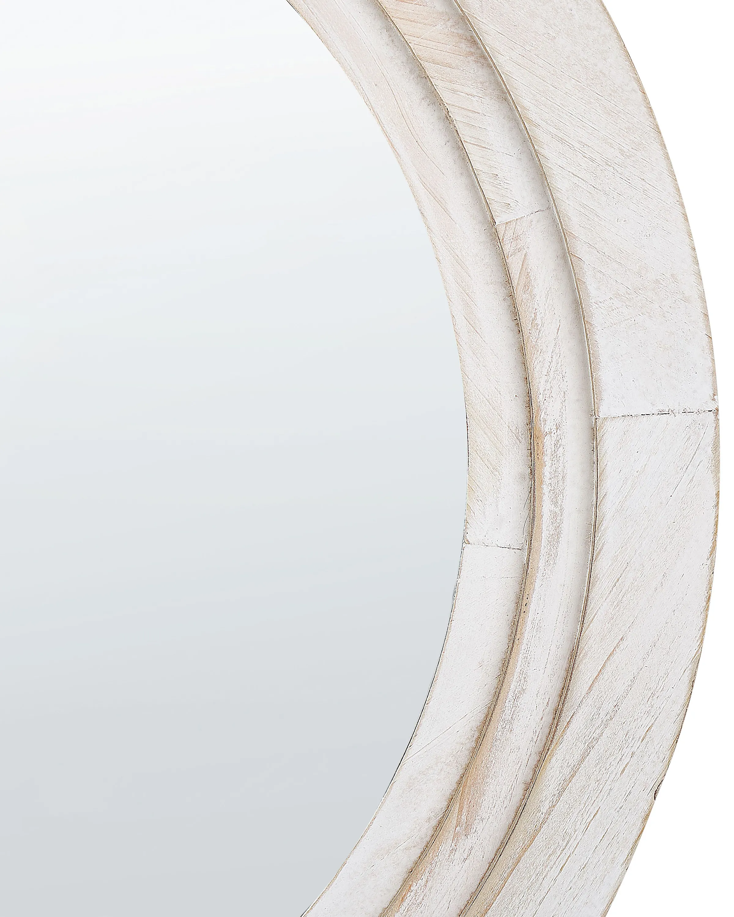 Wandspiegel DELICIAS 60 cm 60 cm Gebroken wit