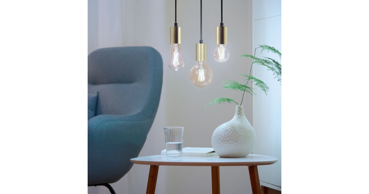 WiZFilament amber ST64 E27 ledlamp  (Wifi + Bluetooth protocol)