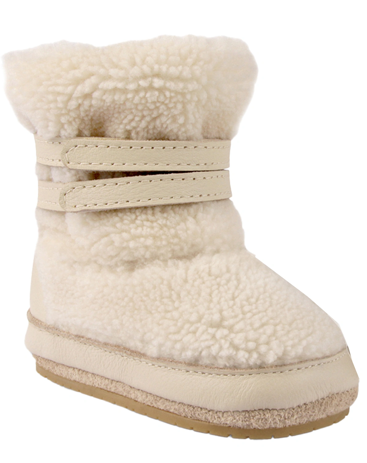 Lauflernschuhe LARISSO gefüttert in off white