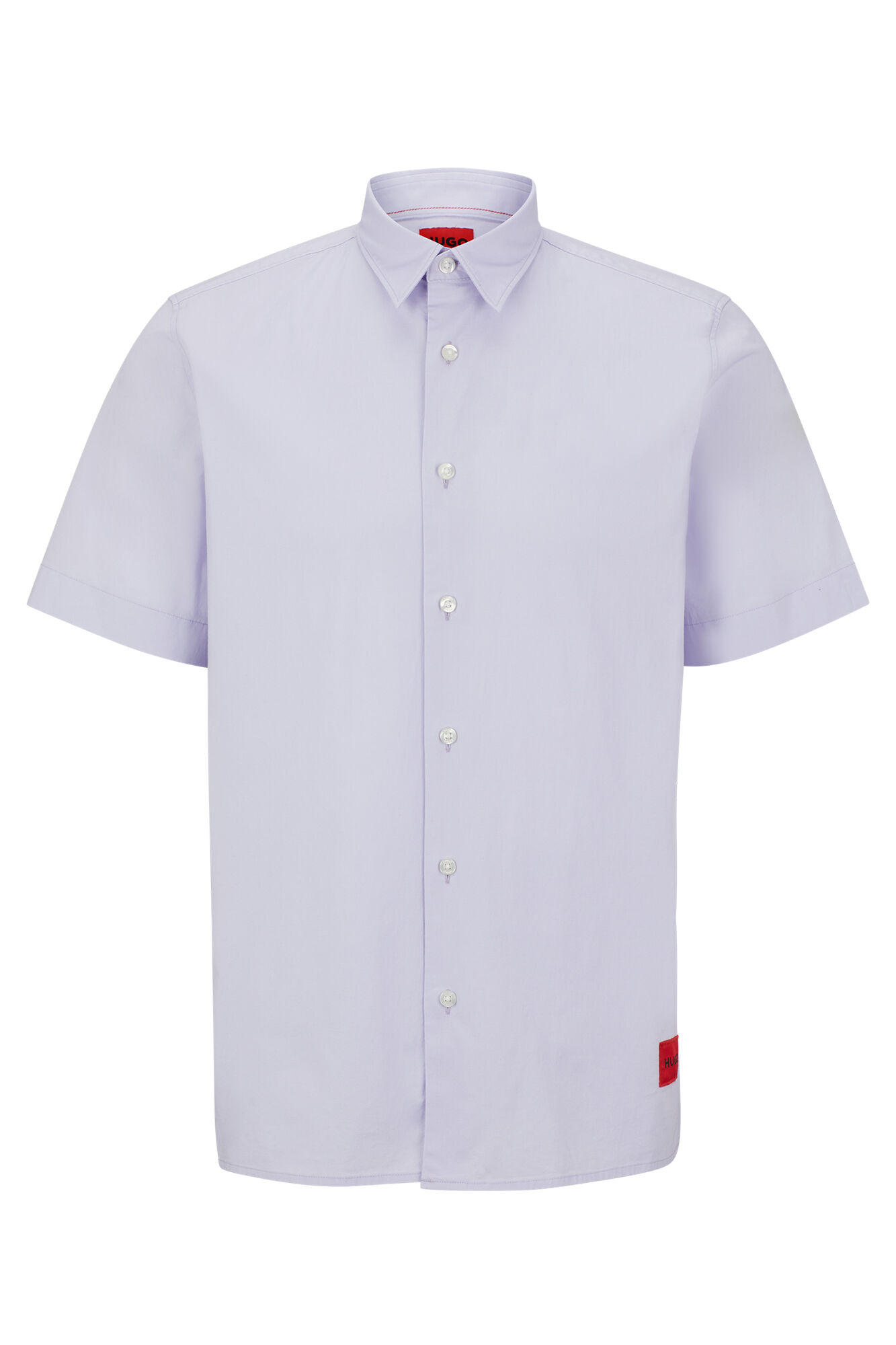 Camisa de manga curta - roxa