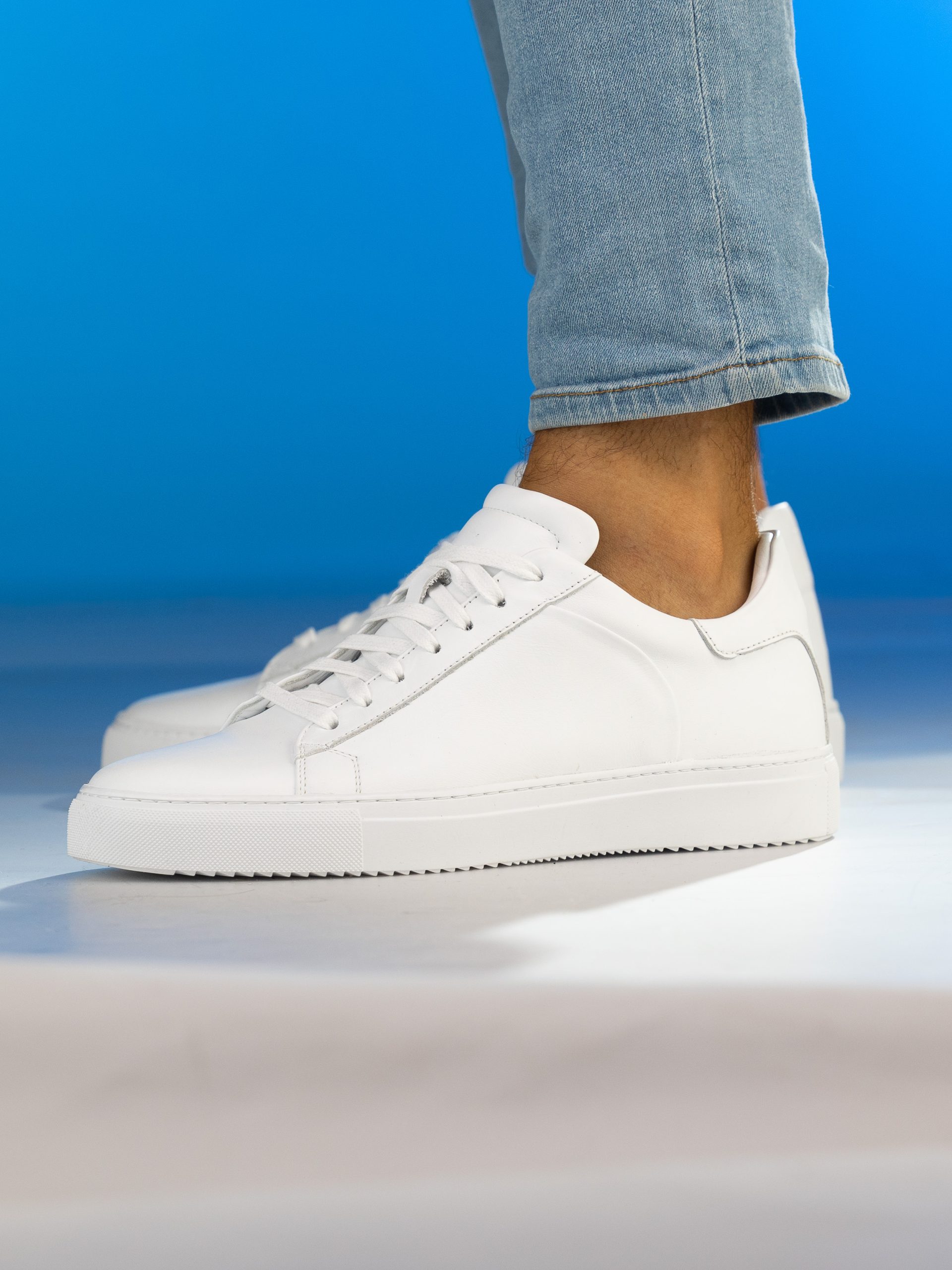 Gregers - Street Leather White - Trapes Sko