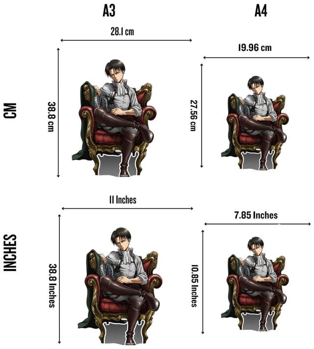 Crafthub Attack on Titan puslespil (Levi Ackerman)