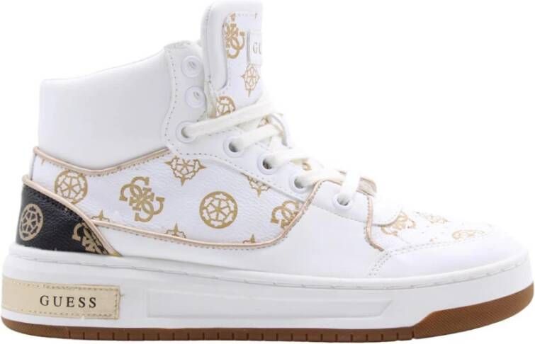 GUESS Tullia Hoge sneakers Dames Wit