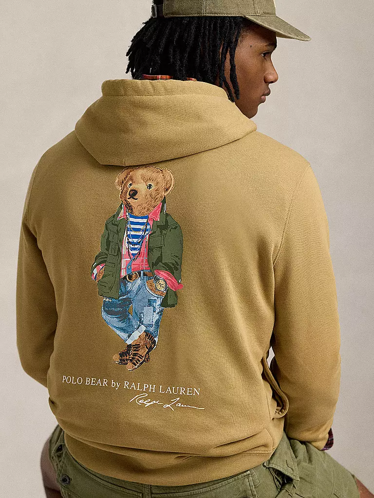POLO RALPH LAUREN Kapuzensweater - Hoodie camel
