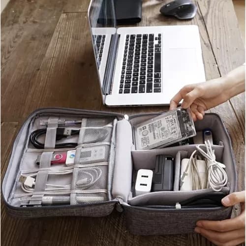 Oppbevaringsveske for Kabler – Organizer