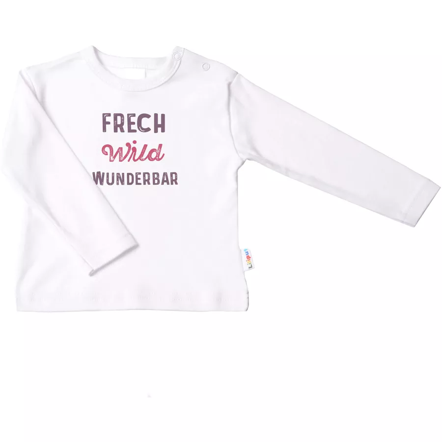 Liliput Langarmshirt Frech weiß