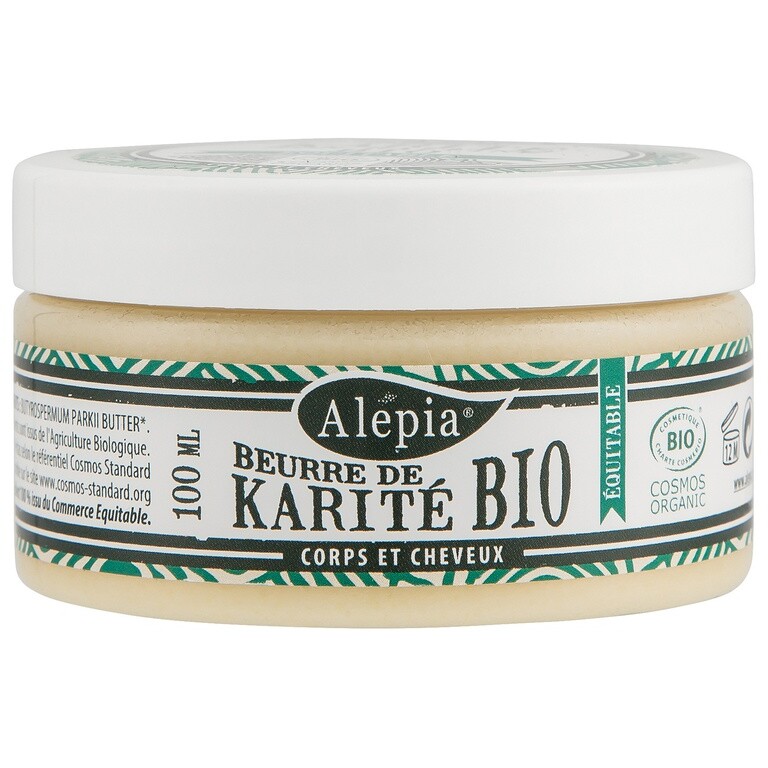 Beurre de karité hydratant - Bio & équitable - Corps & cheveux - 100 ml