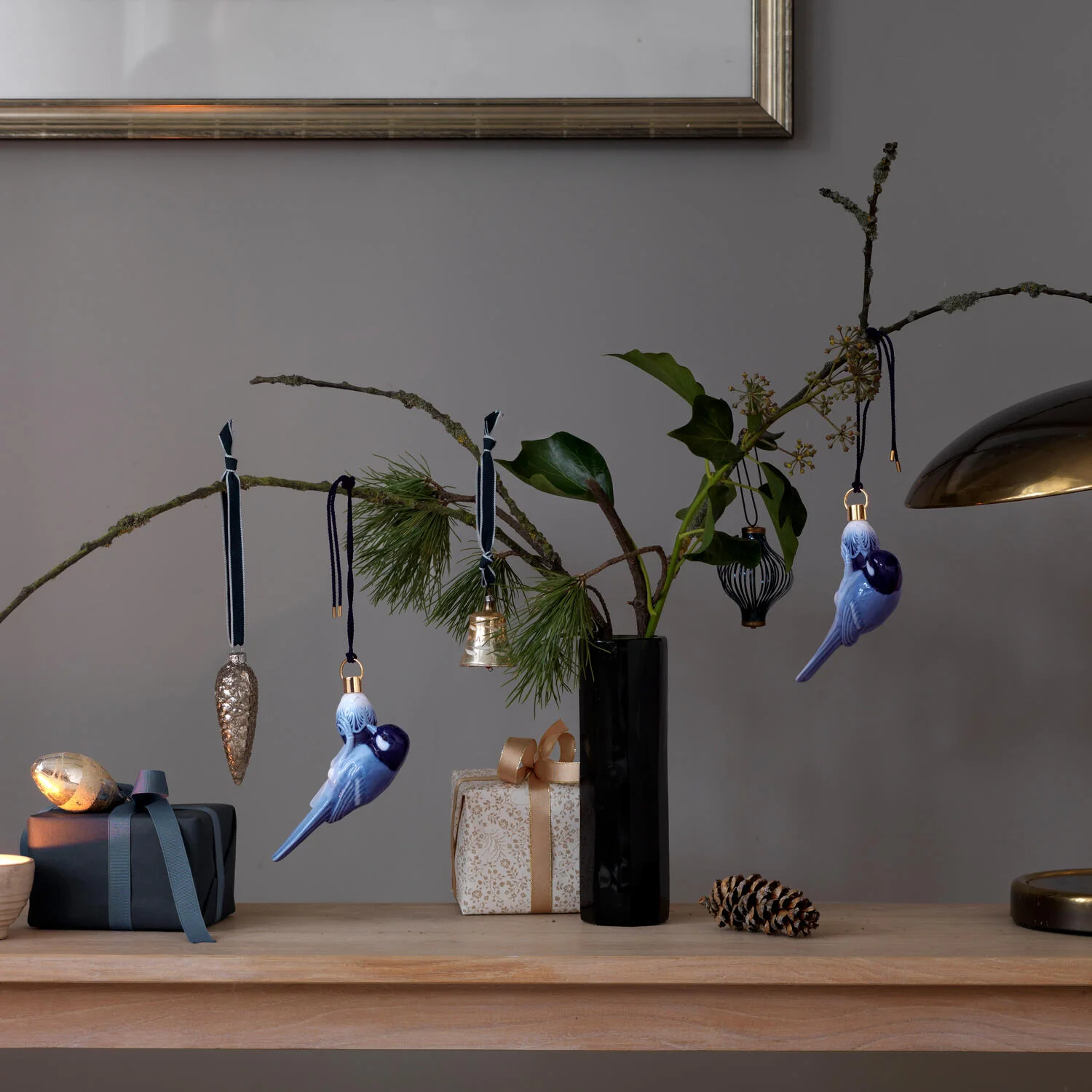 Royal Copenhagen  Samlerartikler 2021 Ornament Mejse