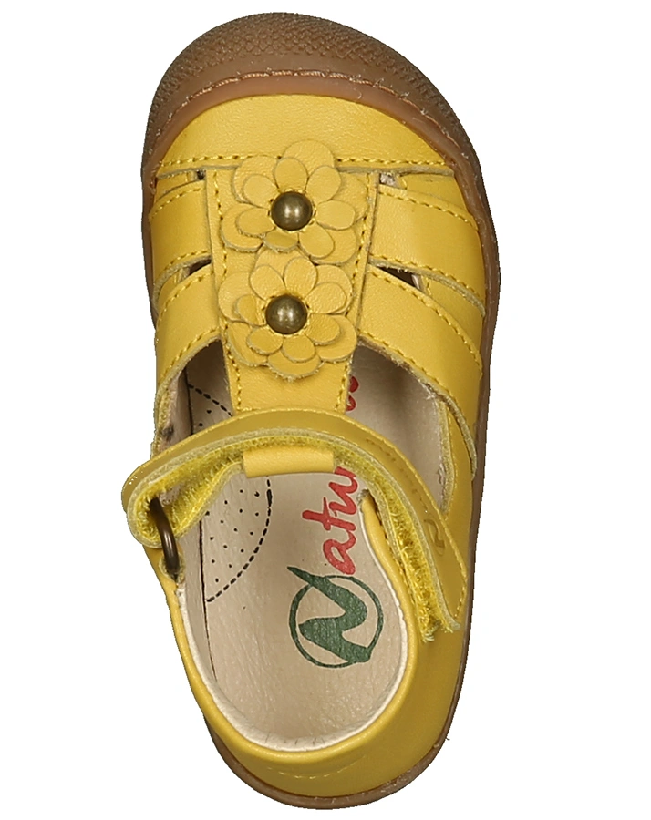 Klett-Lauflernsandalen MAGGY in gelb