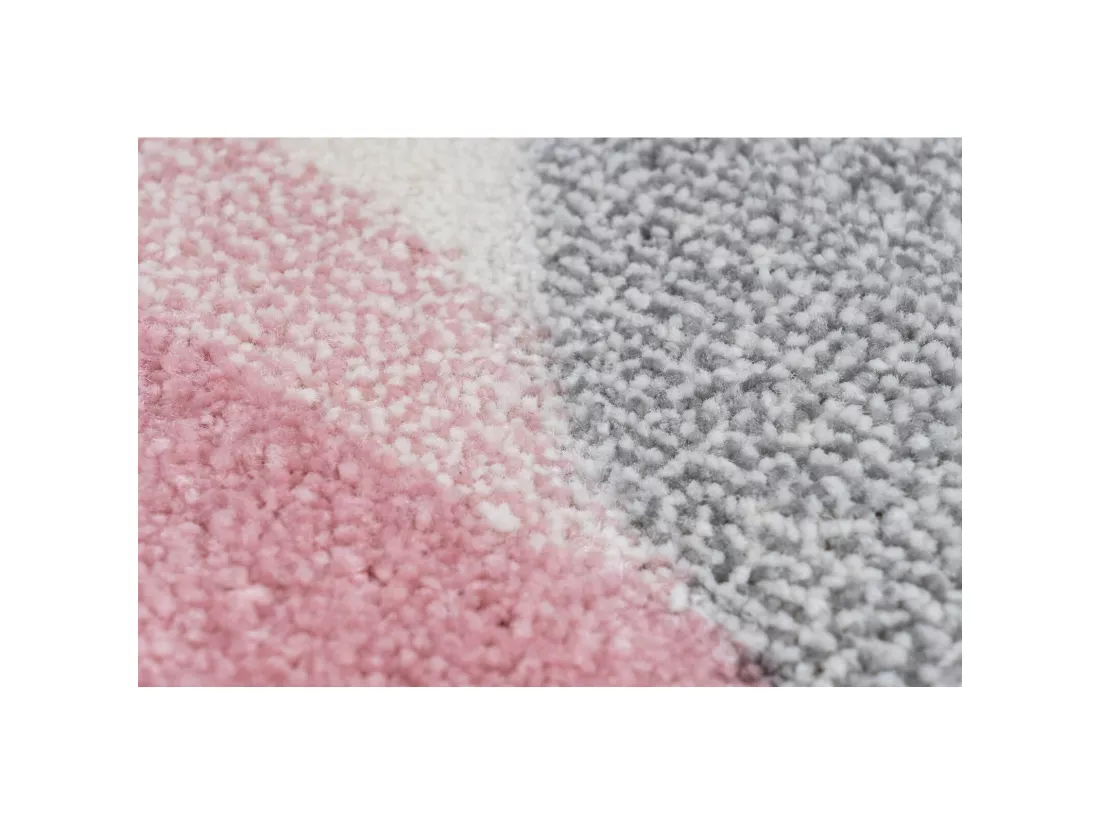 Tapis enfant australie mitchell rosa - 80 x 150 cm