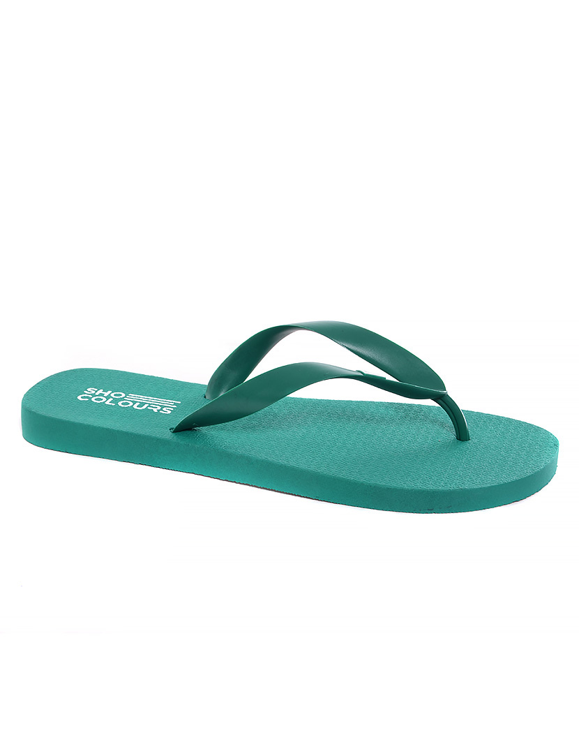 ShoeColours Slippers Green