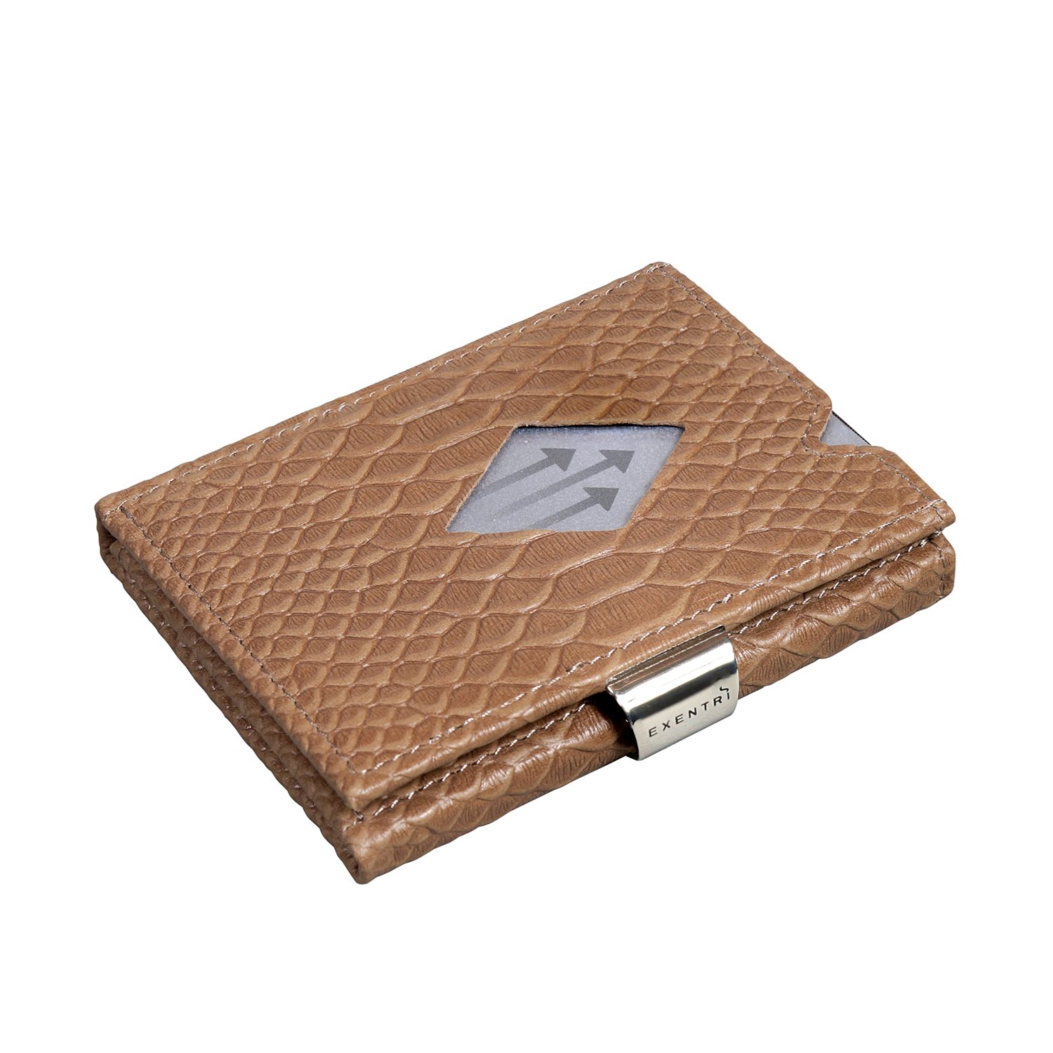 Exentri Leather Wallet RFID desert cobra