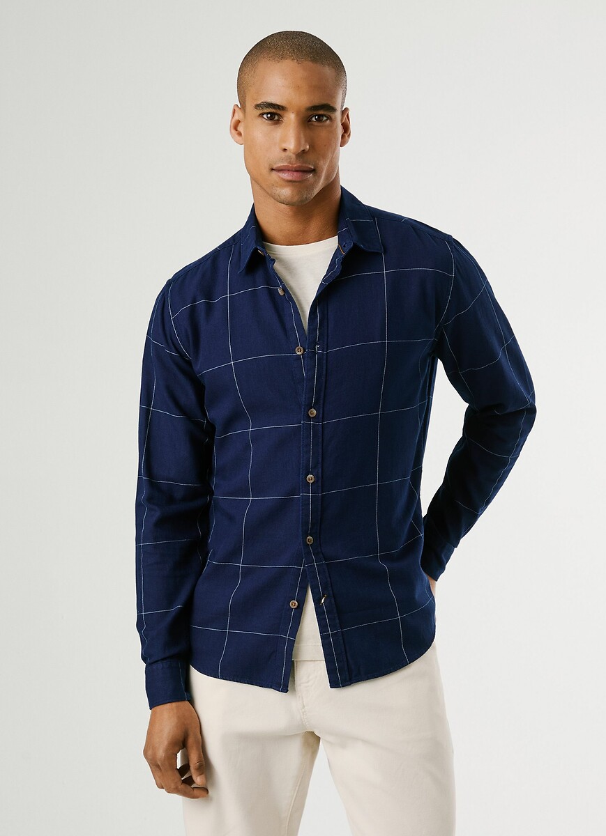 PEPE JEANS<br>Camisa xadrez Coventry
