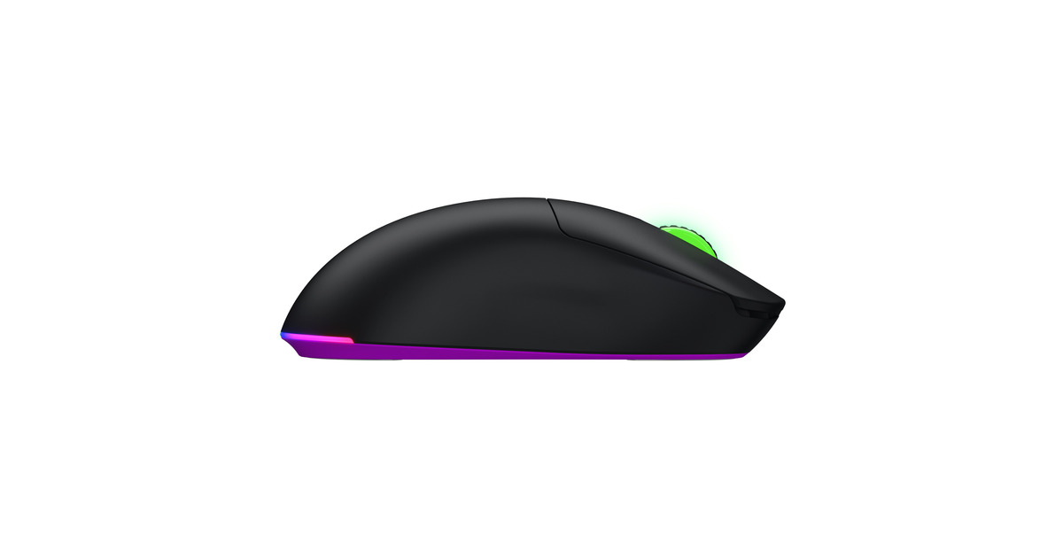 HatorQuasar 3 Ultra 8K Wireless gaming muis  (Zwart, 400 - 30.000 DPI, RGB, 2.4GHz / Bluetooth 5.1 / USB)