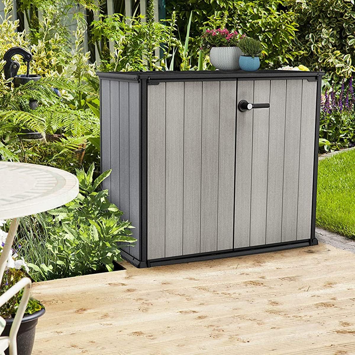 Keter Geräteschrank Patio Store, Grau, 1m³