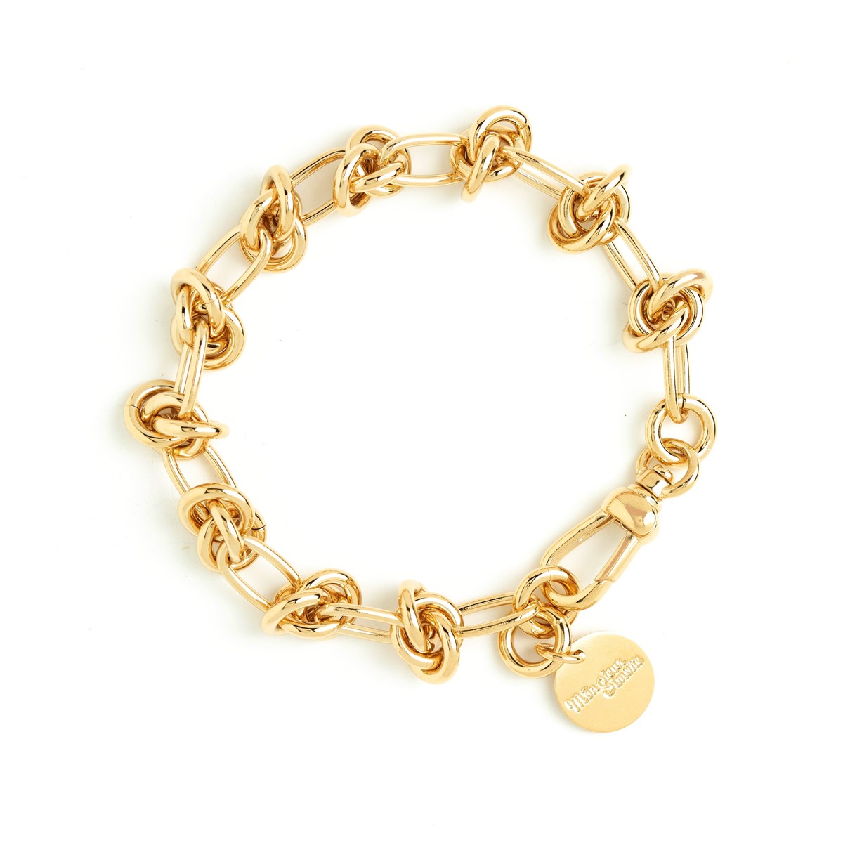 maxi bracelet plaqué or - ATHÉNA