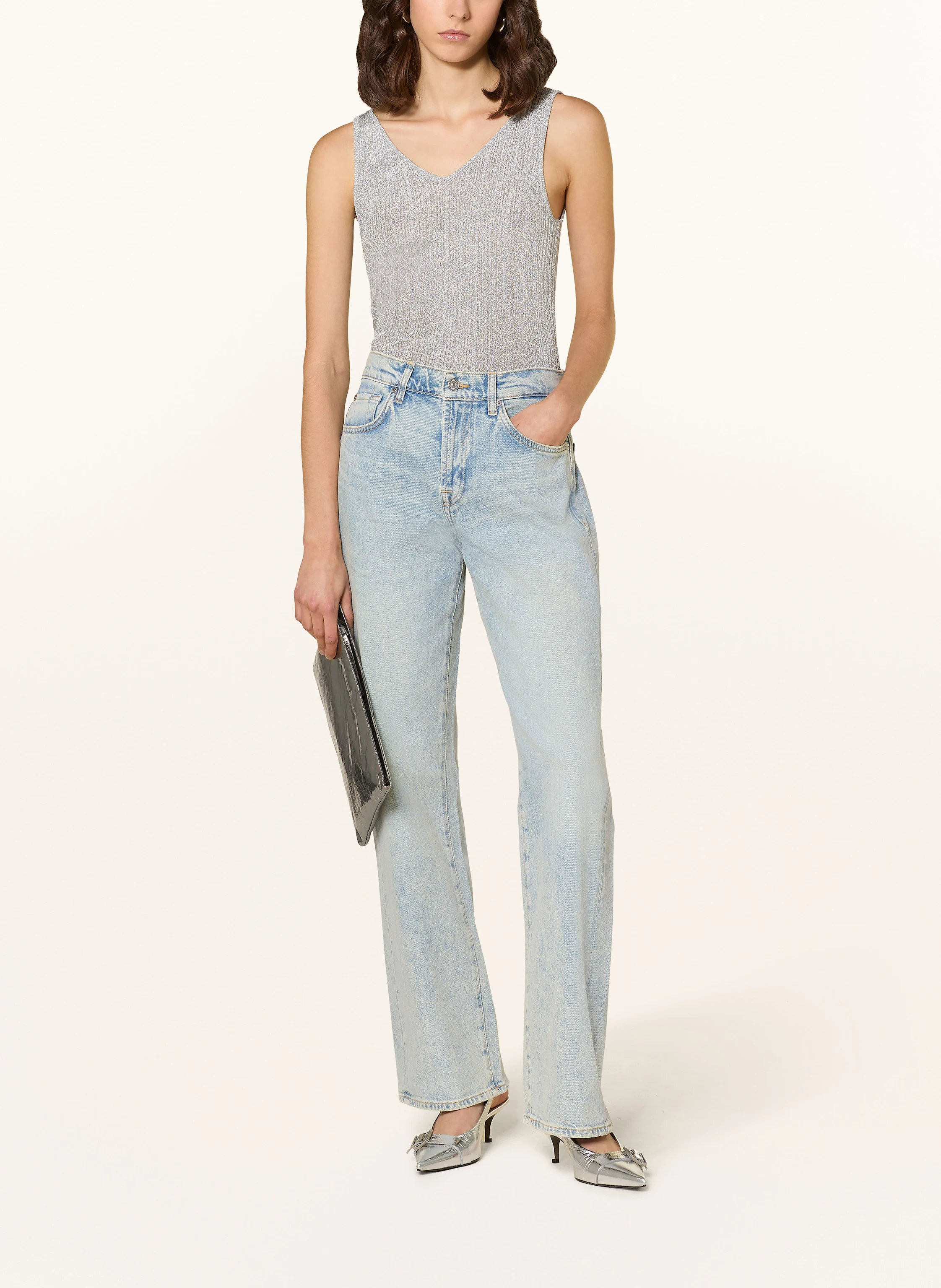7 for all mankind Straight Jeans TESS