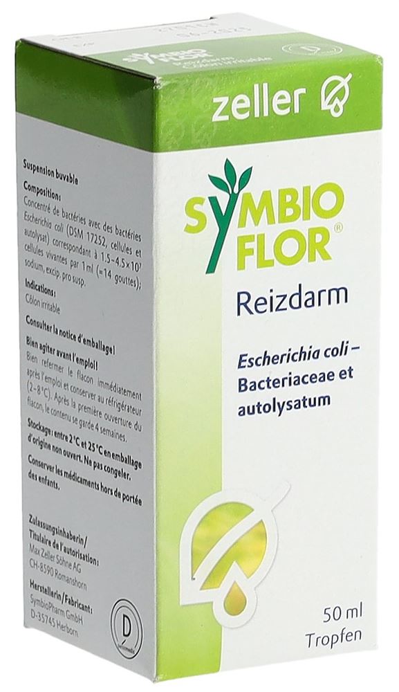 SYMBIOFLOR Reizdarm Tropfen Fl 50 ml