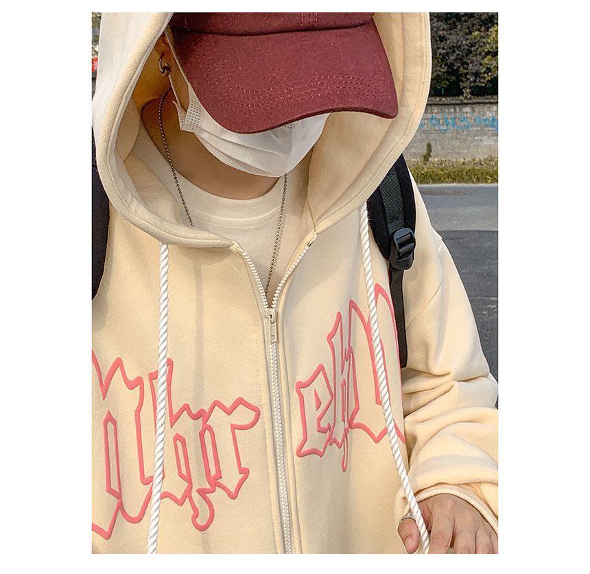 Wescosso - Belettering Capuchon Cardigan