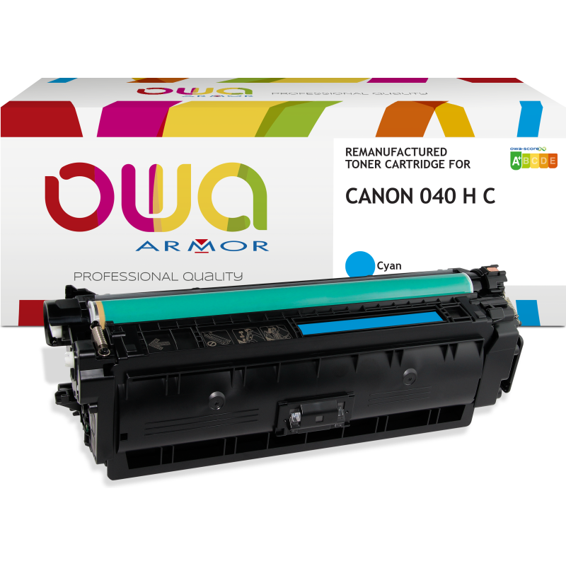 Toner remanufacturé OWA - haute capacité - pour CANON 040 HC