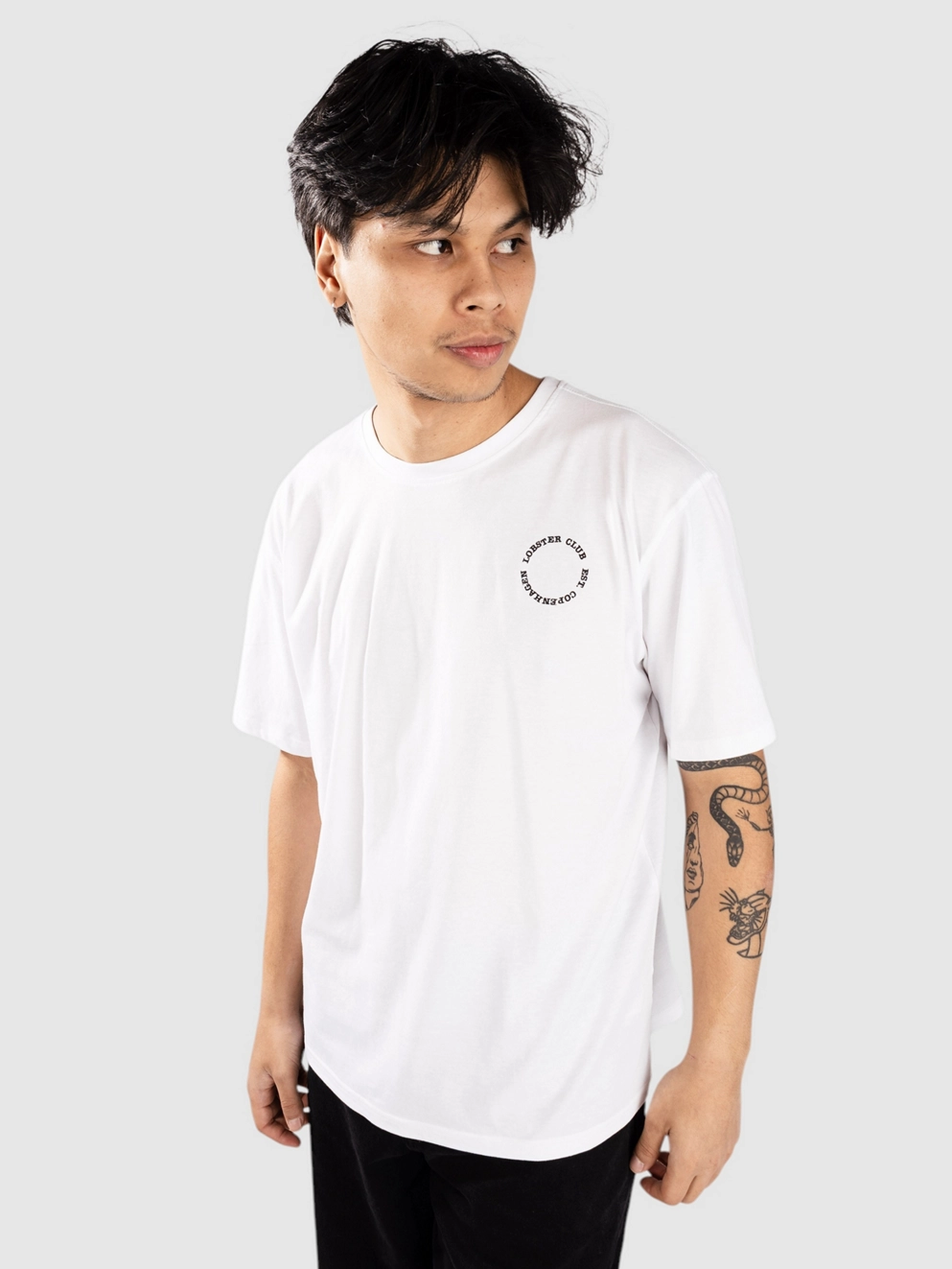 Fat Moose Lobs T-Shirt white