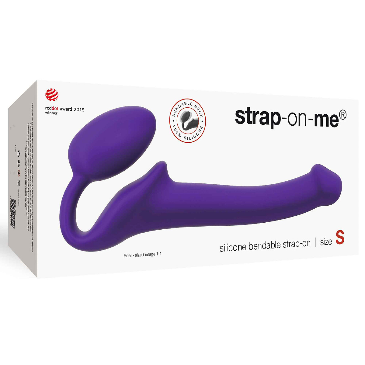 STRAPP-ON-ME<br>Estimulador Strap-On Semirrealista (Tamanho Pequeno)